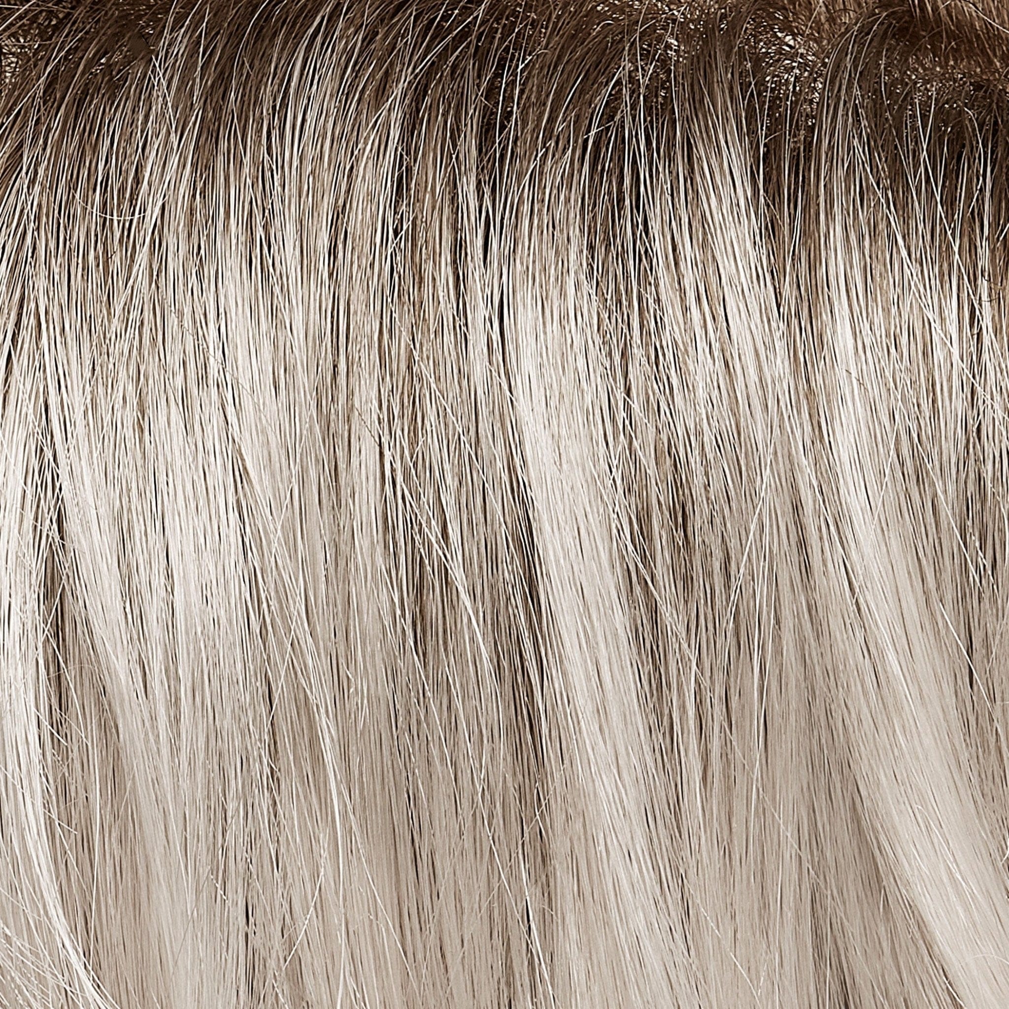 60S18 | Sleet | Pure White shaded with Dark Natural Ash Blonde