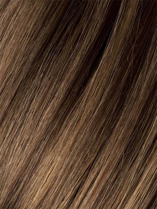 MOCCA-R | Medium Brown, Light Brown, and Light Auburn blend with Dark Roots