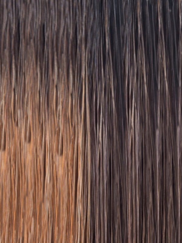 TERRACOTTA H | Rooted Dark Gold Brown base with Bright Auburn highlight