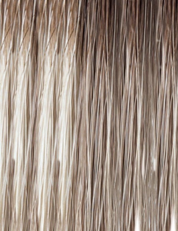 MOCHA H | Rooted Dark with Medium Ash Blonde with Platinum Blonde highlight