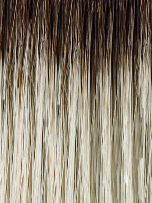 SANDALWOOD H | Rooted Dark with Dark Gold Blonde with Platinum Blonde highlights