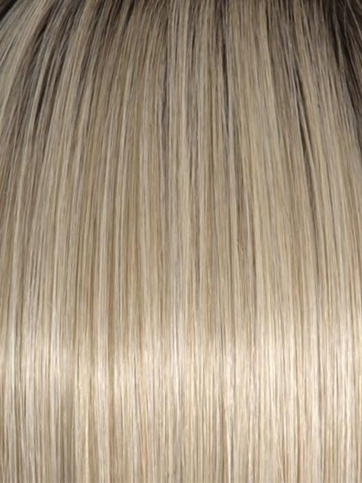 RL16/22SS | Shaded Iced Sweet Cream | Light Blonde with Platinum Highlights with Dark Roots