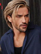 Daring | Men's HF Synthetic Lace Front Wig | Mono Part - Wig Studio 1