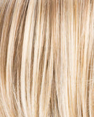 Champagne rooted | Light Beige Blonde,  Medium Honey Blonde, and Platinum Blonde blend with Dark Roots
