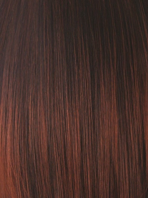 BURGUNDY ROSA | Darkest Brown Roots w/Burgundy Tips