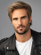 Edge Men's Synthetic Lace Front Wig by HIM | Mono Crown - Wig Studio 1