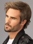 Edge Men's Synthetic Lace Front Wig by HIM | Mono Crown - Wig Studio 1