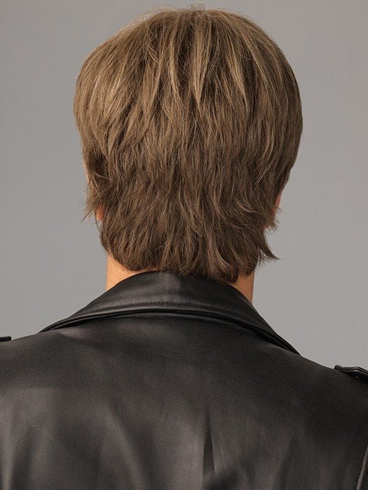 Edge Men's Synthetic Lace Front Wig by HIM | Mono Crown - Wig Studio 1