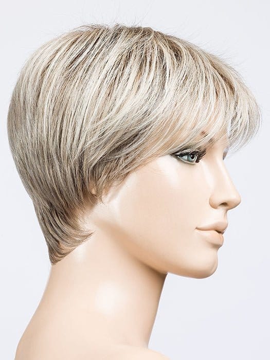 Metallic Blonde Rooted 101.60.51 | Pearl Platinum, Pearl White, and Grey blend with Dark Shaded Roots