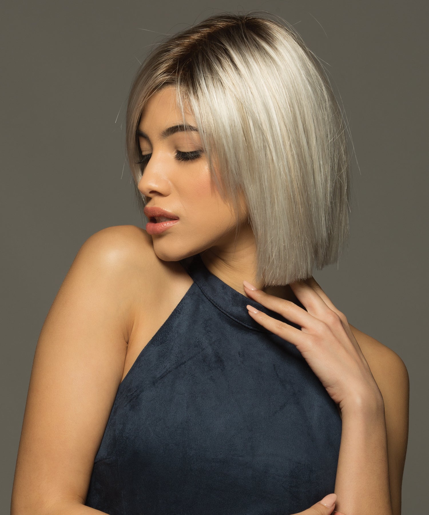 Ellis Synthetic Lace Front Wig by Estetica | Mono Part - Wig Studio 1