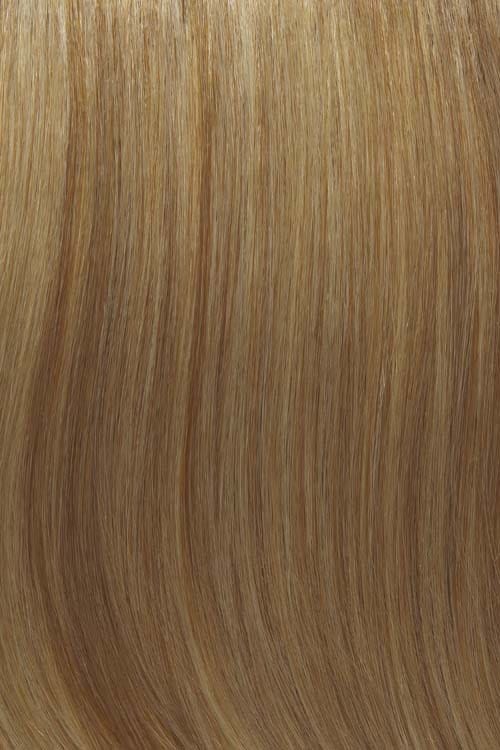 25H | Golden blonde highlighted blend with subtle hints of strawberry