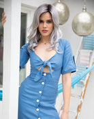 Ensley Synthetic Lace Front Wig by Rene of Paris | Mono Part - Wig Studio 1