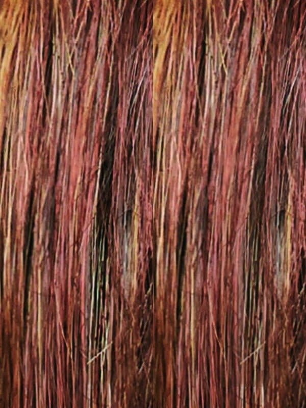 Irish Spice-R | Rooted Dark with Medium Auburn base with Dark Honey Blonde highlights