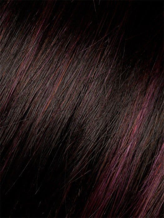 Black Cherry Mix | Jet Black base with Plum highlights