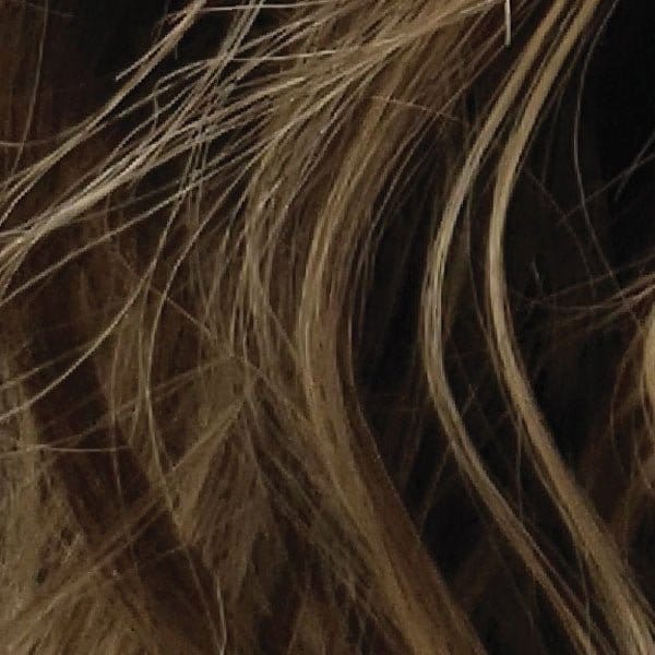 TOFFEE LATTE | 12/20RT8 | Light Chestnut Brown Base with Painted Caramel Blonde Highlights