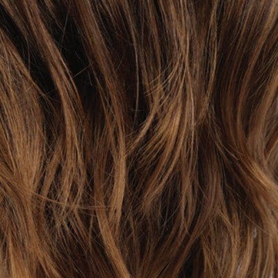 RTH6/28 | Chestnut Brown with Subtle Auburn Highlights and Auburn Tipped Ends