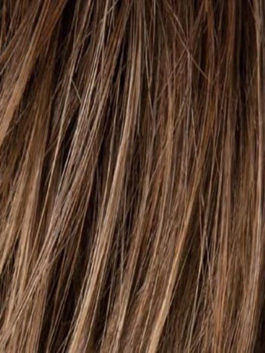 Nougat Rooted | Medium-Light Ash Brown blended with Medium Honey Blondes, with Medium-Dark Brown Roots