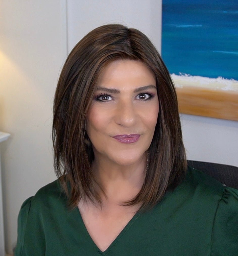 Forever Chic Synthetic Lace Front Wig by Gabor | Mono Part - Wig Studio 1