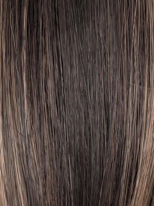 MOCCA-ROOTED | Medium Brown and Lightest Brown with Dark Strawberry Blonde Blend and Shaded Roots