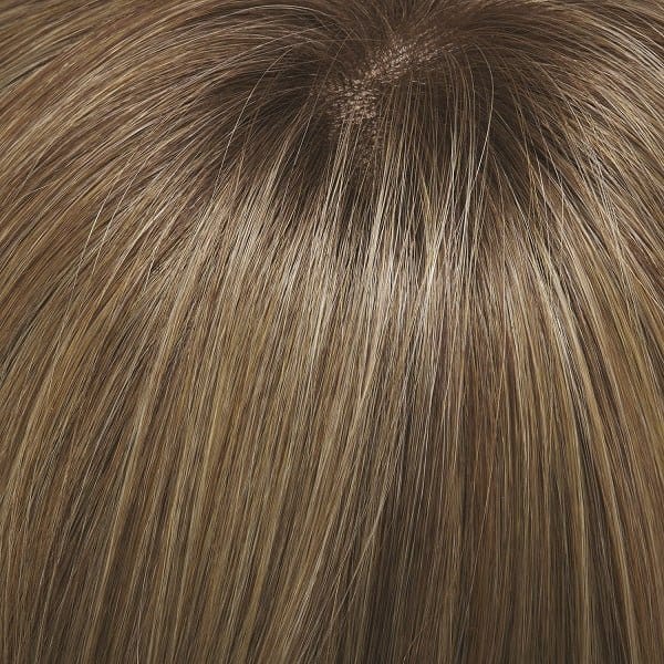 14/26S10 | Shaded Pralines n' Cream | Lt Gold Blonde & Med Red-Gold Blonde Blend, Shaded w/ Lt Brown