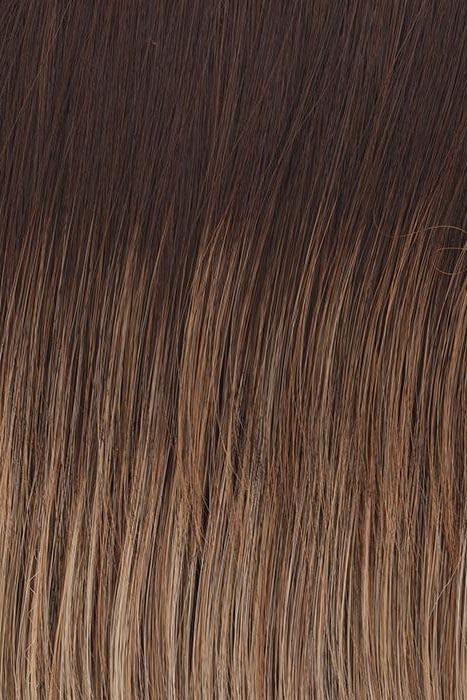 SS12/22 SHADED CAPPUCCINO | Light Golden Brown Evenly Blended with Cool Platinum Blonde Highlights and Dark Roots