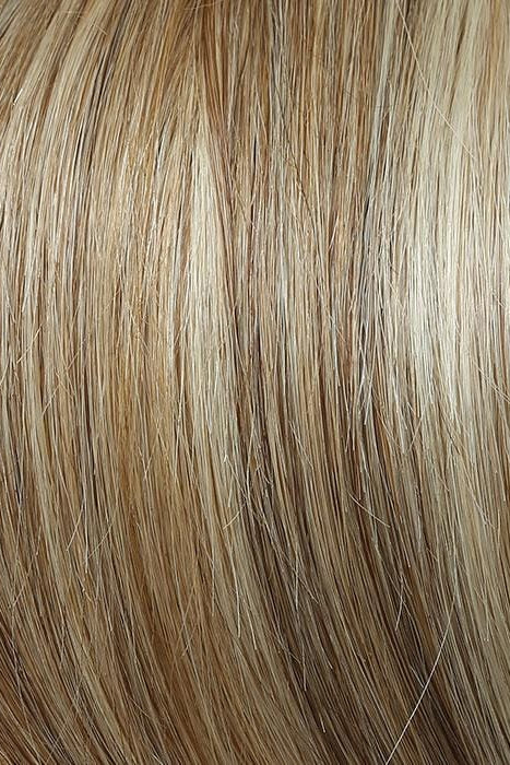 R1621S+ GLAZED SAND | Dark Natural Blonde with Cool Ash Blonde Highlights on Top