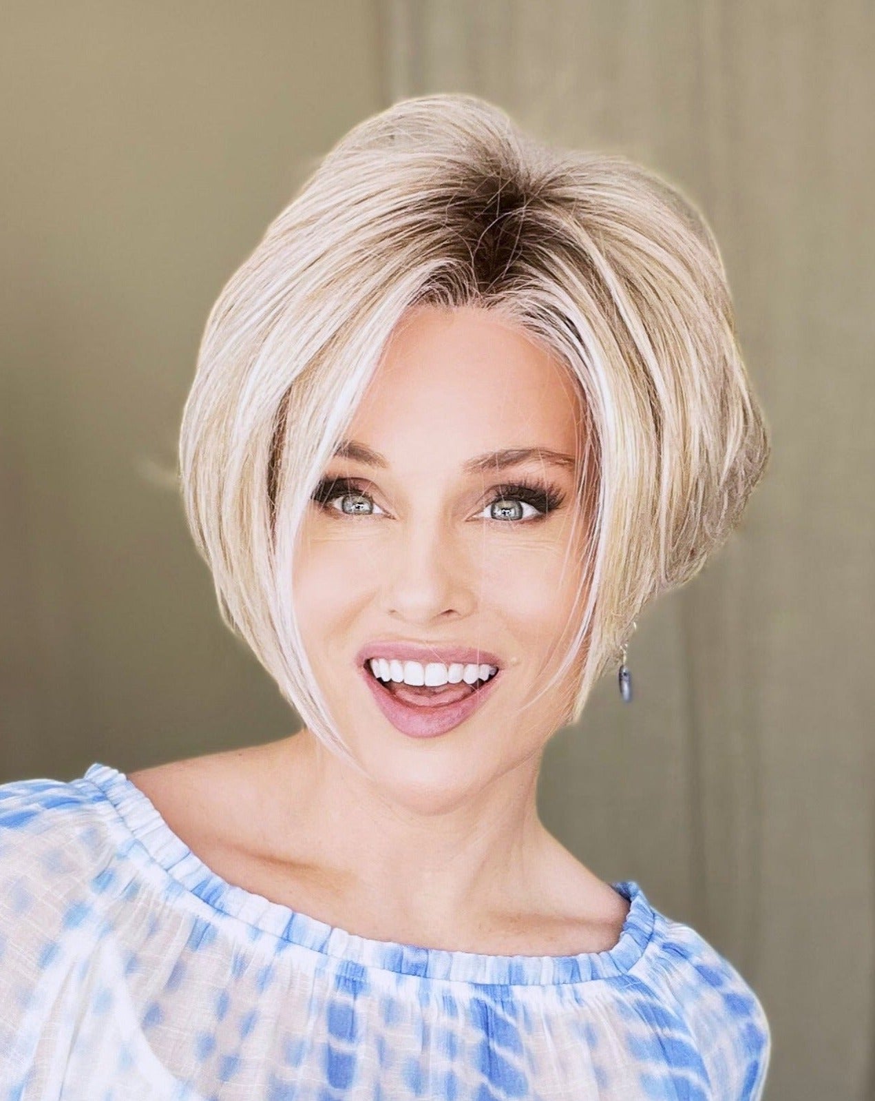 Go to Style by Raquel Welch | HF Synthetic Lace Front Wig | Mono Part - Wig Studio 1