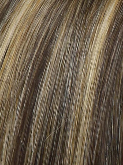 RL11 25 GOLDEN WALNUT Medium Light Brown Evenly Blended with Medium Golden Blonde