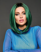 Green IRL | HF Synthetic Lace Front Wig | Mono Part - Wig Studio 1