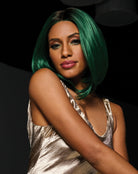 Green IRL | HF Synthetic Lace Front Wig | Mono Part - Wig Studio 1
