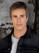 Grit Men's Wig by HIM | Heat Friendly Synthetic Hair | Average/Large Cap - Wig Studio 1