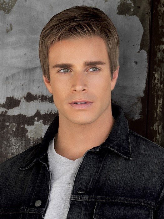 Grit Men's Wig by HIM | Heat Friendly Synthetic Hair | Average/Large Cap - Wig Studio 1