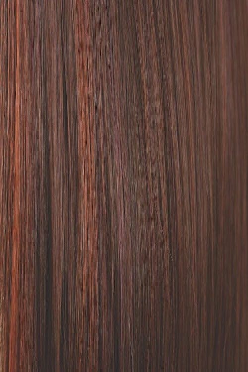 Cherry Cola | Dark Auburn base with Bright Auburn chunk highlight