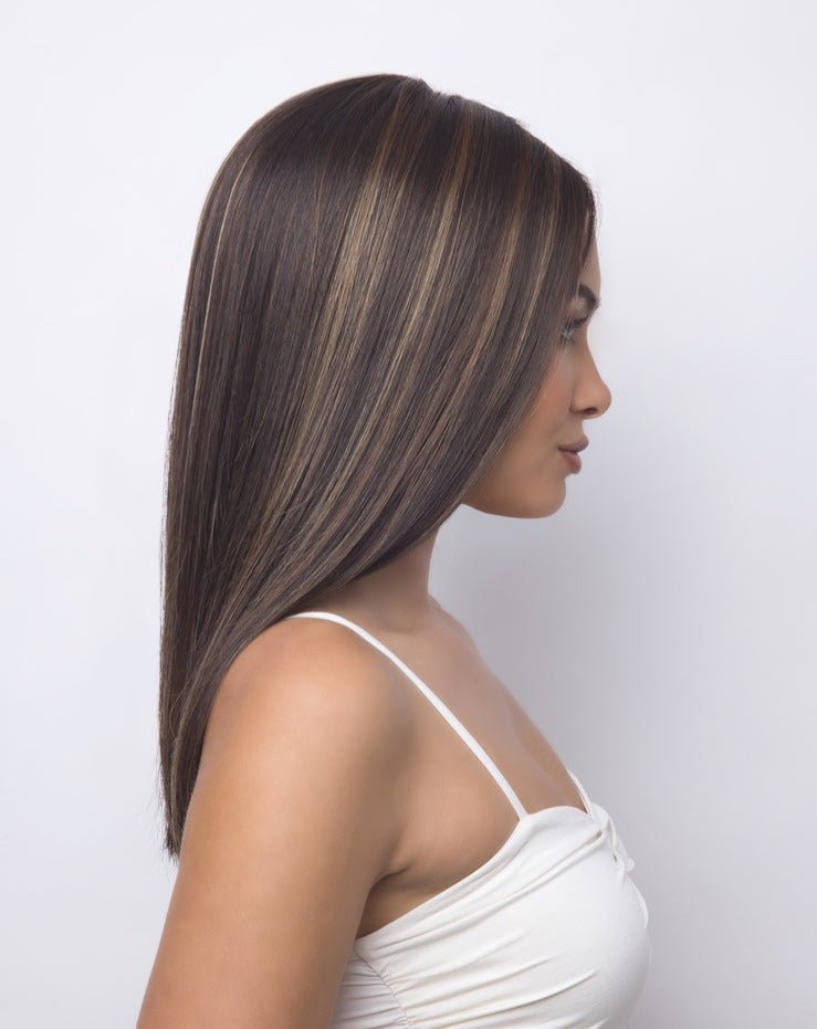 Harper Synthetic Lace Front Wig by Rene of Paris | Mono Part - Wig Studio 1