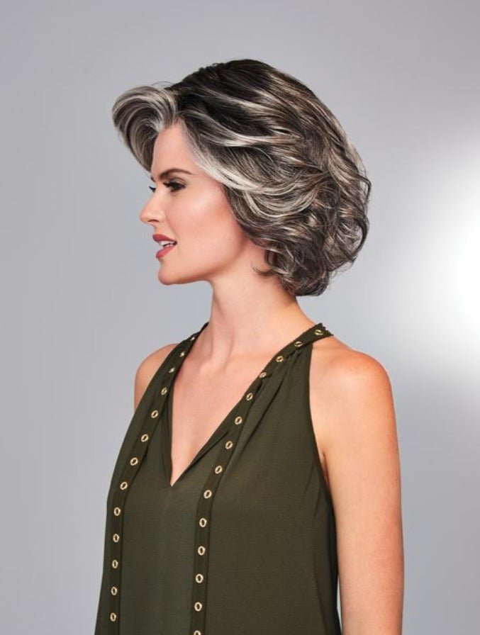 High Impact Synthetic Lace Front Wig by Gabor | Mono Part - Wig Studio 1