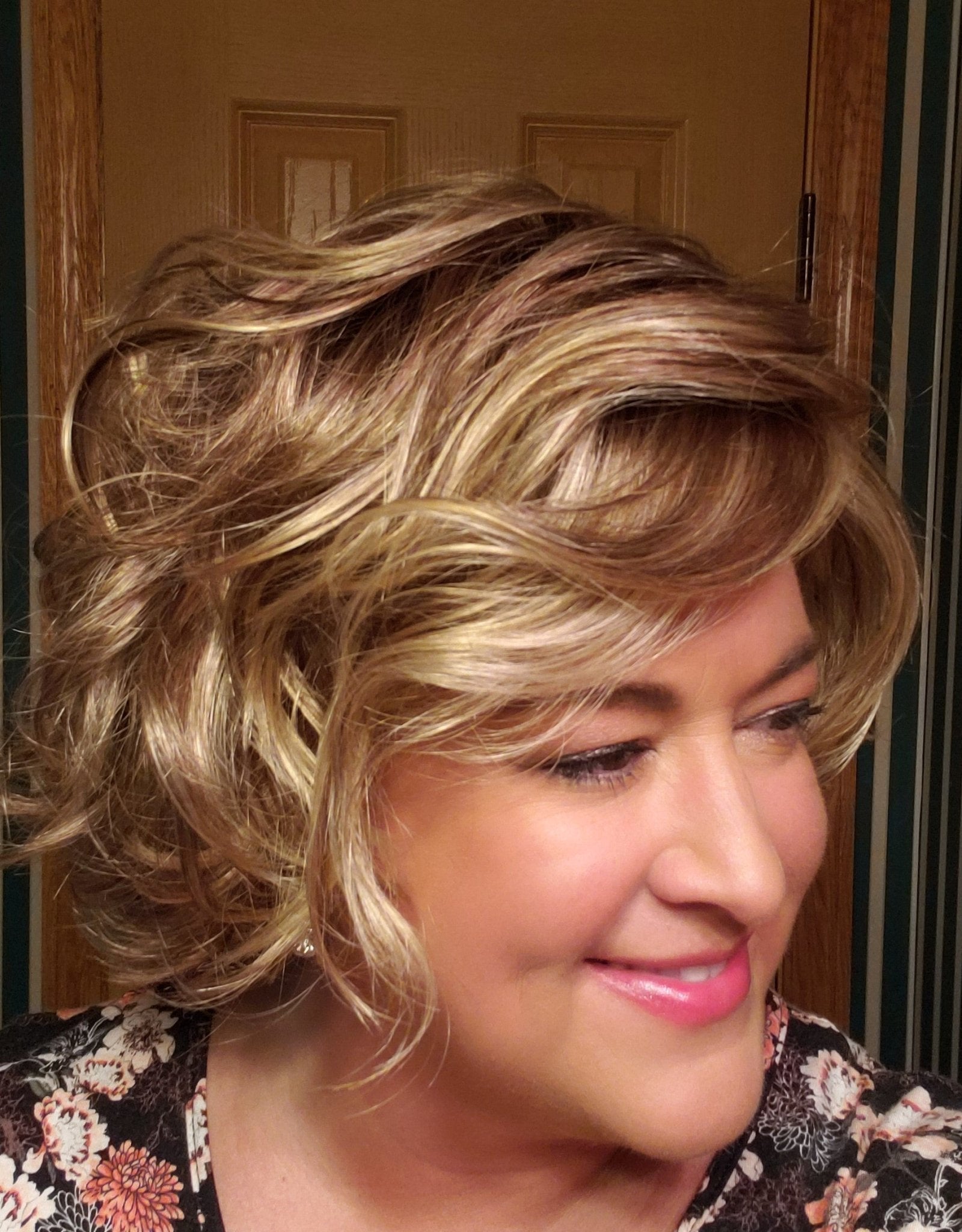 High Impact Synthetic Lace Front Wig by Gabor | Mono Part - Wig Studio 1