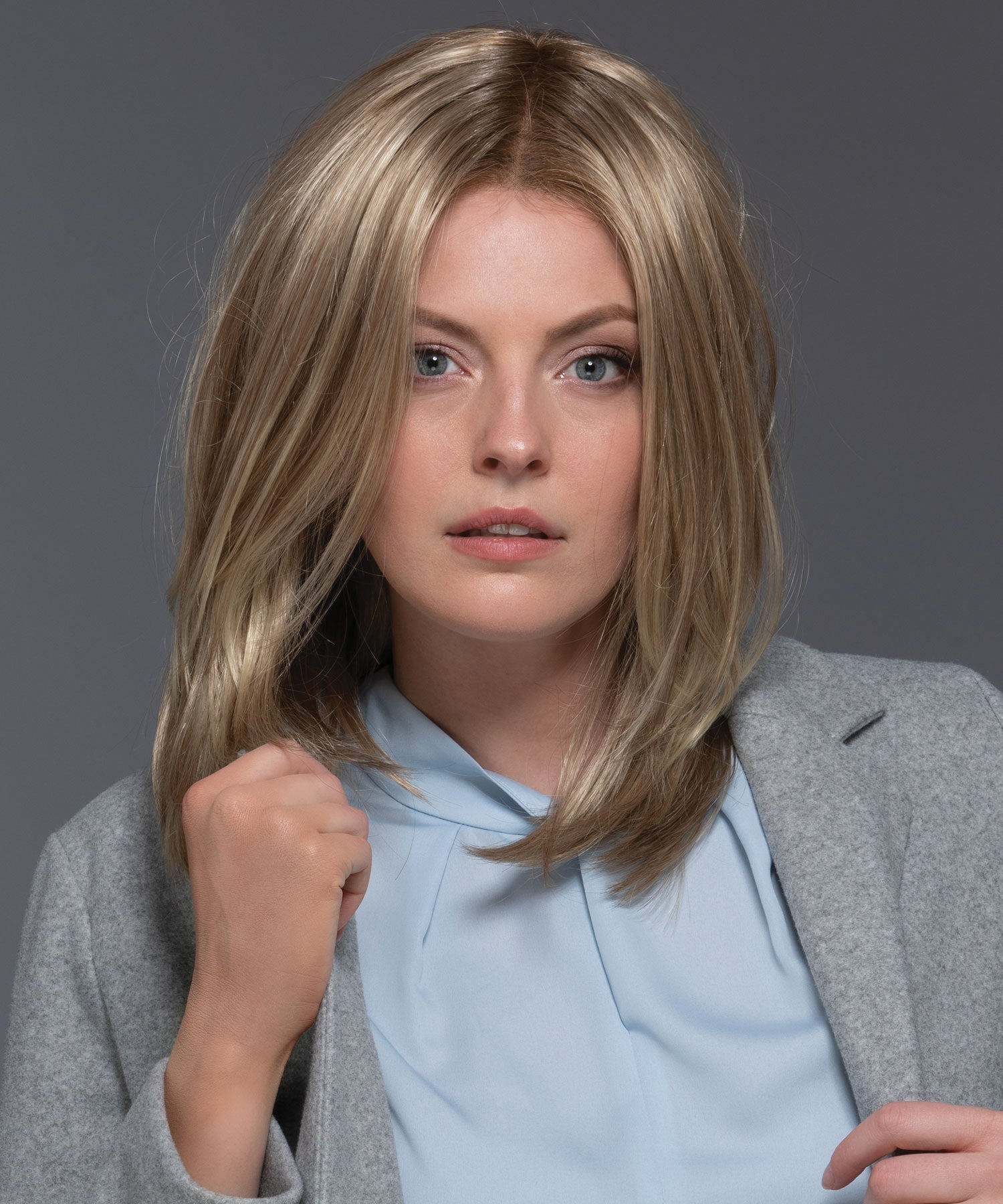 Hudson Synthetic Lace Front Wig by Estetica | Mono Top - Wig Studio 1