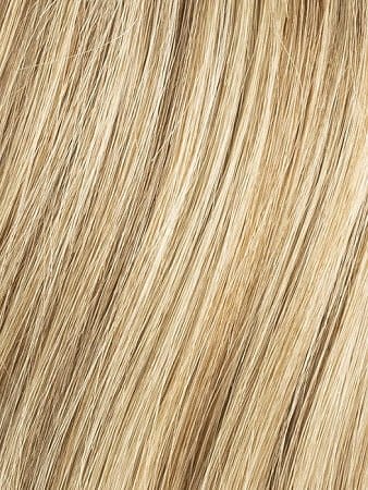 SANDY BLONDE ROOTED | Medium Honey Blonde, Light Ash Blonde, and Lightest Reddish Brown blend with Dark Roots