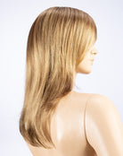 LIGHT BERNSTEIN ROOTED | Light Auburn Light Honey Blonde and Light Reddish Brown blend and Dark Roots