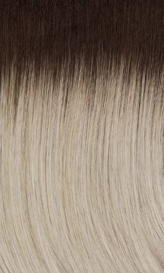 60/101GR | Silver tones with light platinum highlights and brown roots