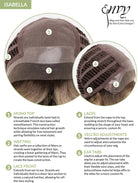 Isabella by Envy | Human Hair/Heat Friendly Synthetic Blend Wig - Wig Studio 1