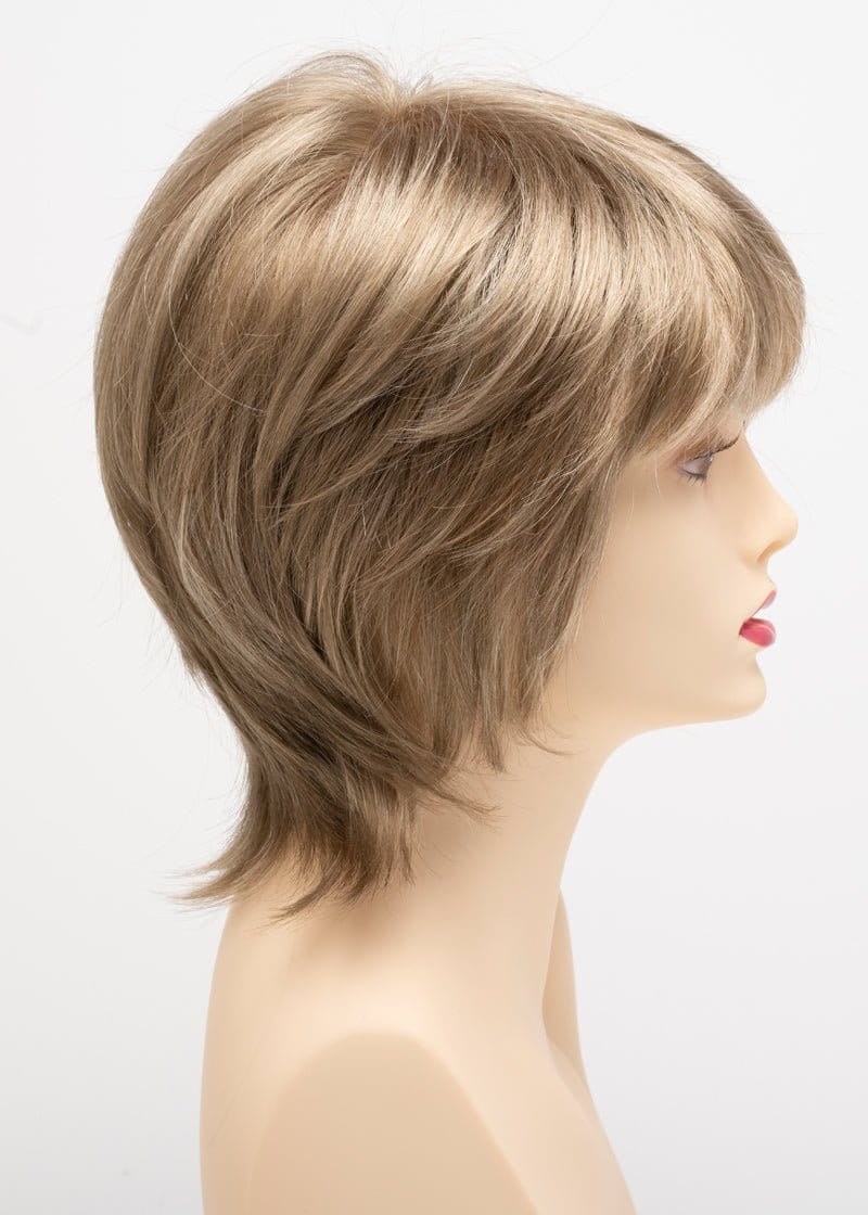 Ginger Cream | A dark beige blonde underneath topped for that “cool” look with an iced blonde