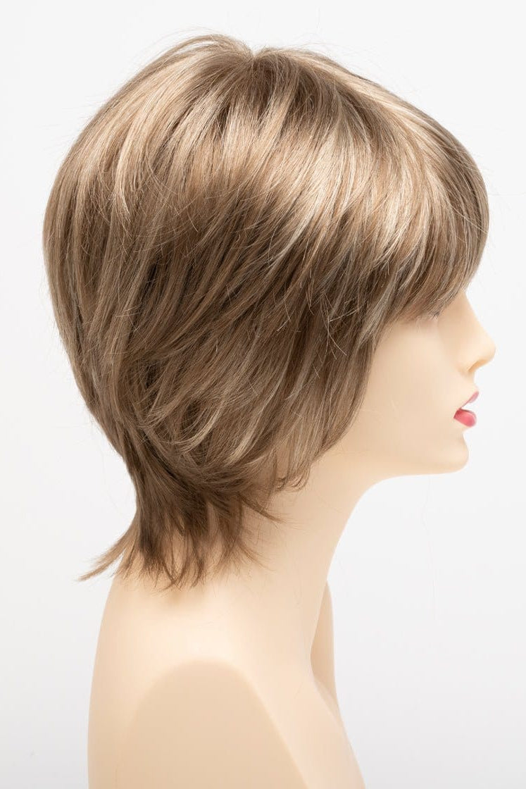 Almond Breeze | Light mocha brown blended equally with a soft ash blonde