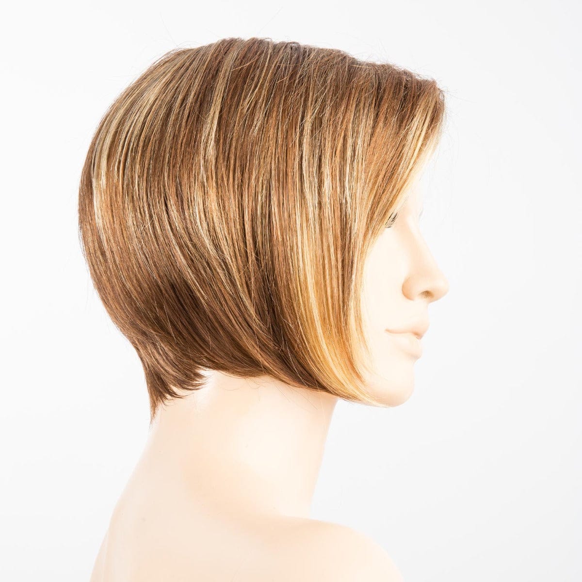 Tobacco Rooted 27.830.19 | Medium Brown base with Light Golden Blonde Highlights and Light Auburn Lowlights and Dark Roots