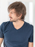 Johnn by Ellen Wille | Men's Synthetic Lace Front Wig | Mono Part - Wig Studio 1