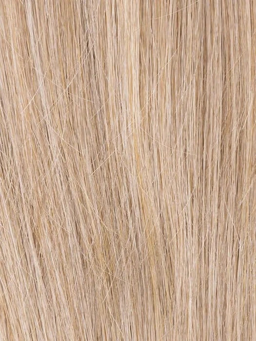 SANDY-BLONDE-ROOTED |  Light Golden Blonde and Light Strawberry Blonde with Light Neutral Blonde Blend and Shaded Roots