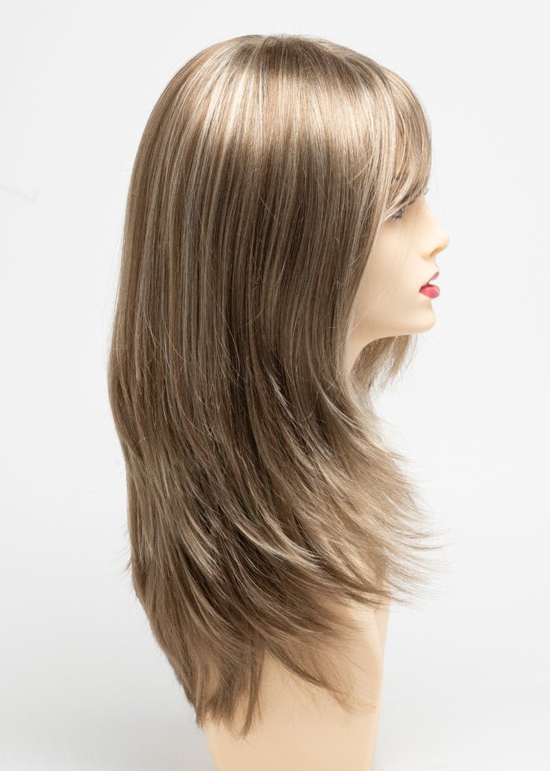Almond Breeze | Light mocha brown blended equally with a soft ash blonde