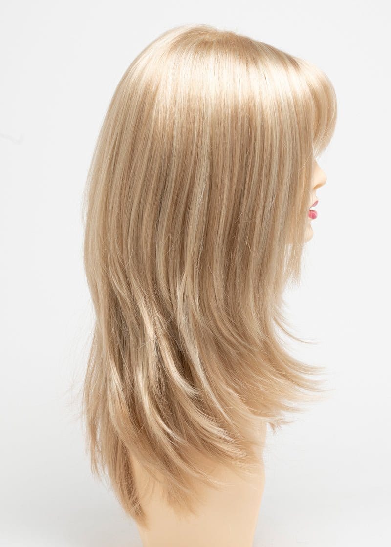 Medium Blonde | A soft golden blonde highlighted with bubbly champagne blonde