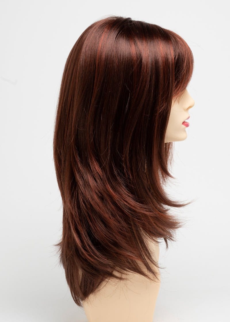 Dark Red | Dark auburn with rich deep red highlights