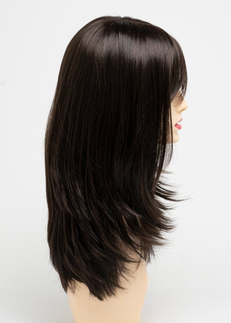 Dark Brown | A rich sable brown with mahogany highlights